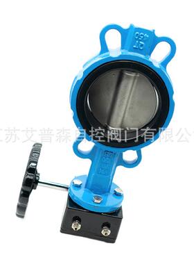 对夹软密封蝶阀D371X-10/16手动涡轮水用气体软密封对夹