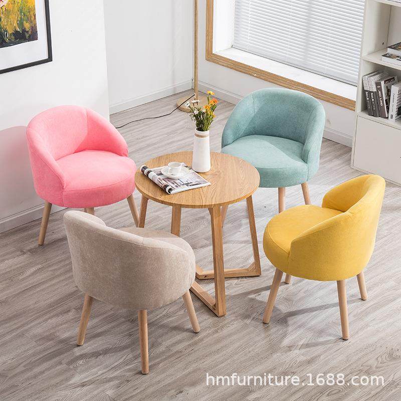 布艺单人沙发阳台休闲椅卧室客厅沙发现代北欧简约时尚创意实木,住宅家具,布艺沙发,淘宝优惠券,粉丝福利购,淘宝优惠卷