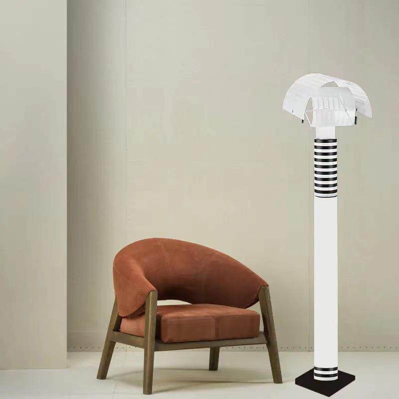 北欧后现代简约黑白条纹卧室书房客厅设计师创意装饰台灯落地灯