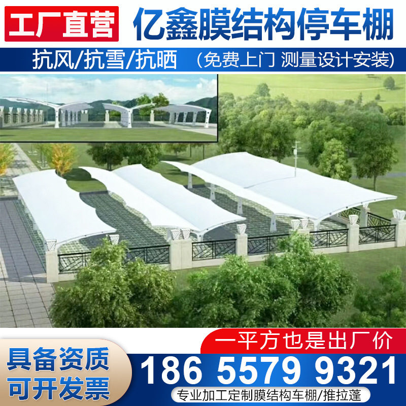 膜结构停车棚汽车雨篷张拉膜轿车棚游乐场遮阳蓬工厂学校电动车篷,户外/登山/野营/旅行用品,遮阳篷/雨篷/车篷/广告篷,淘宝优惠券,粉丝福利购,淘宝优惠卷