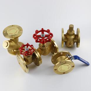 16全铜法兰式 阀门DN40 100铜杆铜芯 黄铜法兰闸阀Z45W