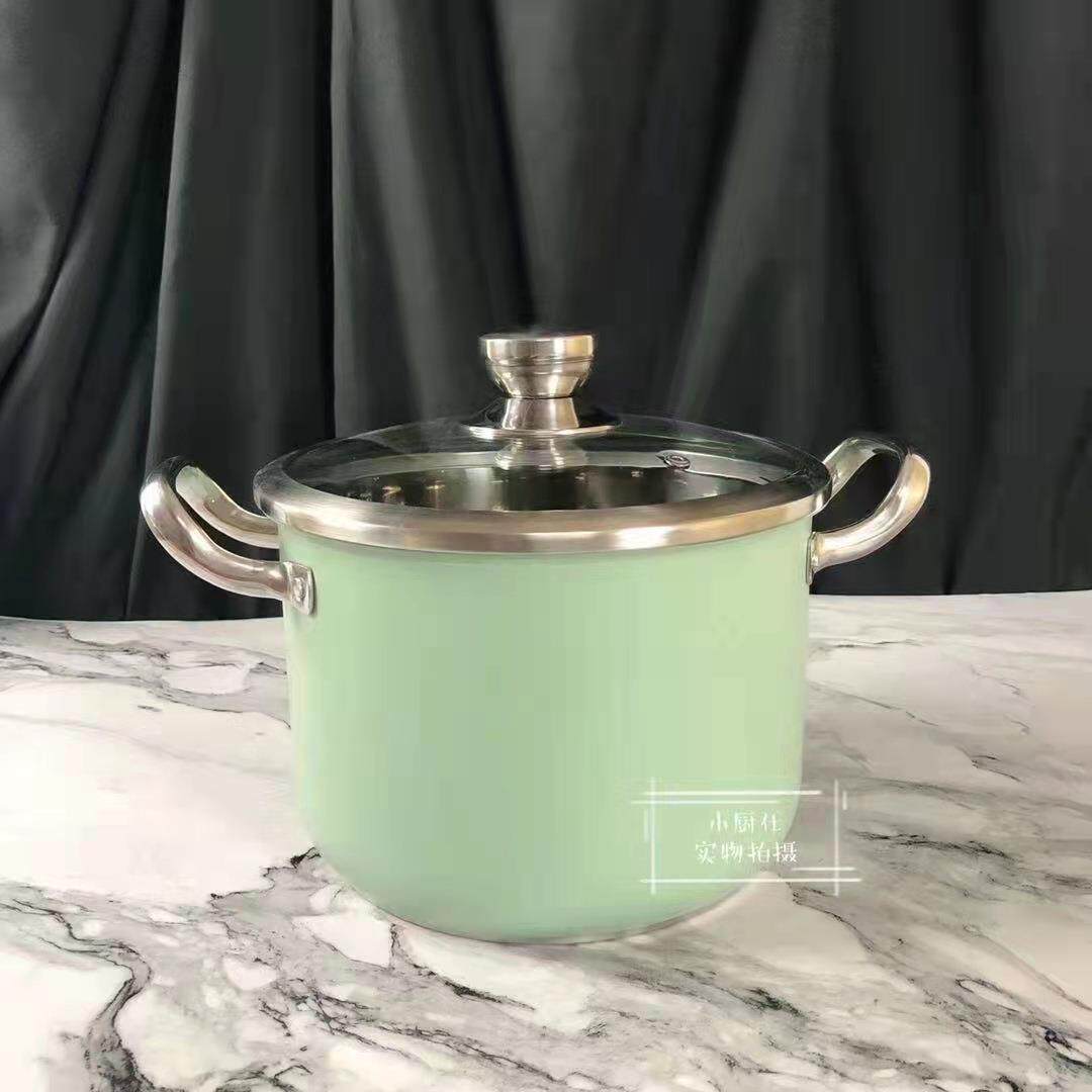 现货直销复合钢加厚赫尔德奶锅汤锅御尚双耳防烫手柄辅食锅家用