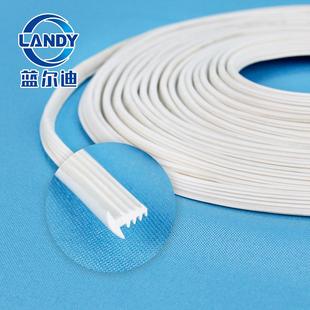 泳池胶膜压边固定条 六齿嵌条泳池胶膜工程设备 水池翻新施工配件