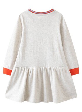 Jumping Meters New Arrival Squirrel Applique Autumn Children