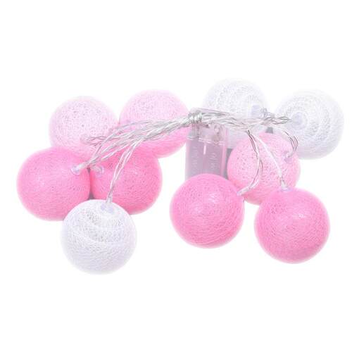 Cotton Ball String Lamp Decorative Lamp Room Macaron String