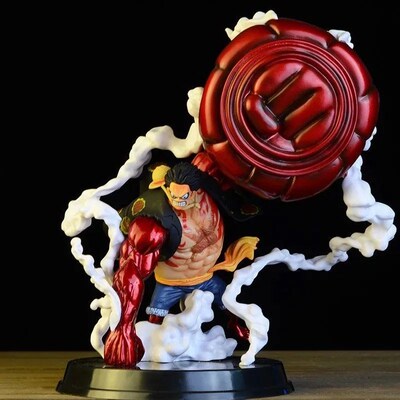 21CM Anime One Piece Luffy Gear 4 Figurine Action Figure Adu