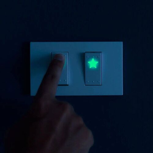 DIY ers Luminous 3D Stars Dots Wall er for Kids Room Bedroom