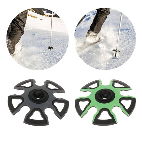 rekking Pole Snow Basket 9cm Snowflake Basket Ski Pole Baske