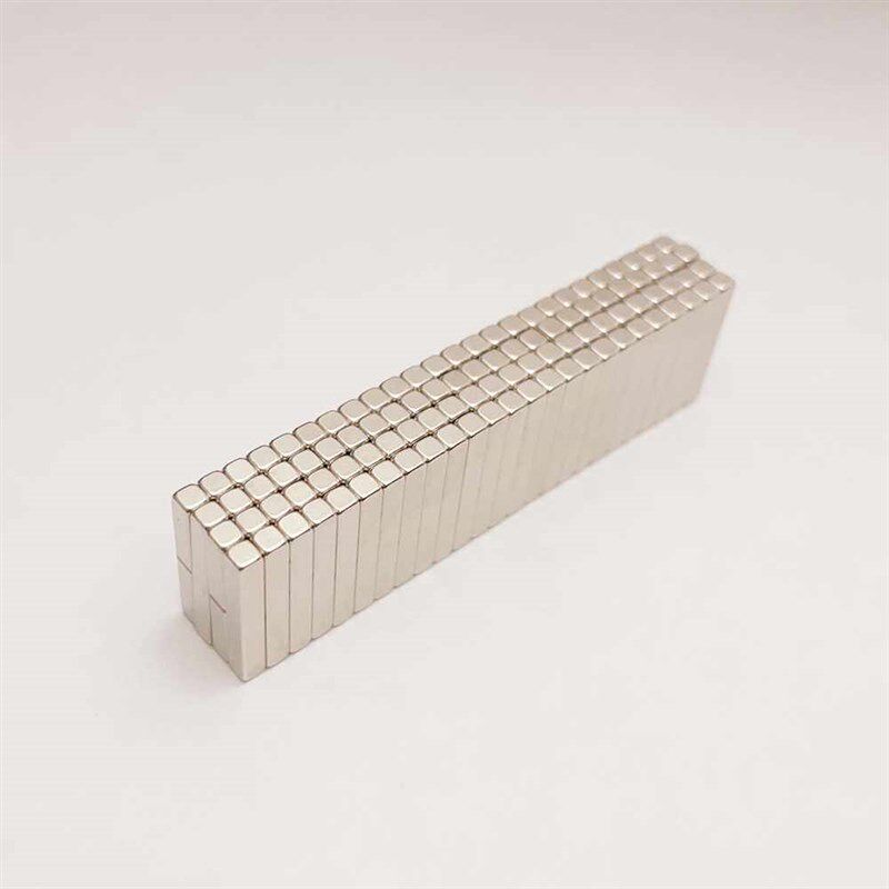 50PCS 15*2.2*2.2mm N38 Neodymium Magnet Small Block Super St - 实物图