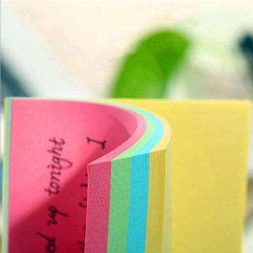 STONEGO Multicolor Memo Pad Sticker Paper office Stationery