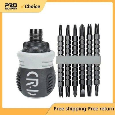 Mini Ratchet Precision Screwdriver Magnetic 13 In 1 Telescop