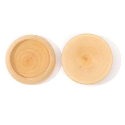 Pin Insertion Wood Base Ecofriendly Processing Lotus Wood Ba