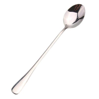 Wholesale Korean-style round spoons, stainless steel long-ha
