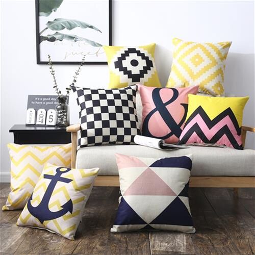 Throw pillow sofa back cushion cover velvet Pillow case