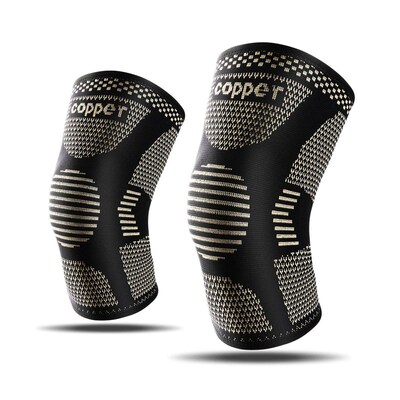 1PC Copper Knee Brace for Arthritis Pain Support-Copper Knee