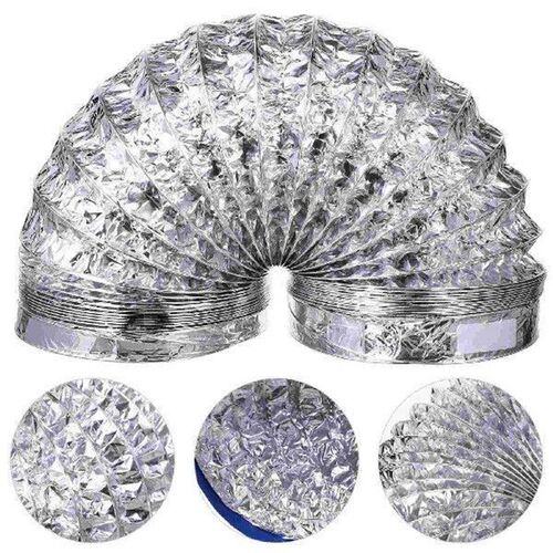 Aluminum Foil Dryer Vent Hose Thicken Flexible Duct Exhaust