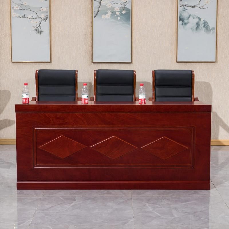 油漆实木演讲台会议桌主席台长条形桌培训桌椅发言台会议室桌椅,商业/办公家具,会议桌,淘宝优惠券,粉丝福利购,淘宝优惠卷