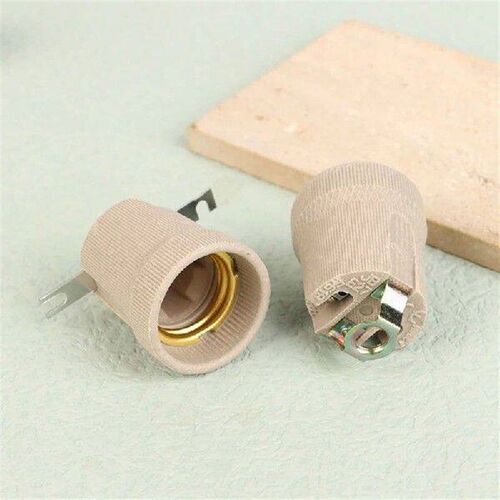 1Pc Lamp Base E27 Vintage Ceramic Lamp Fittings Socket Lamp