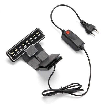 Fish Tanks Clip on Light Clamp Aquarium Lights 16 LED Beads