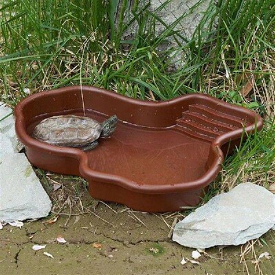 1 Piece Reptile Bathing Pool Amphibians Accessories With