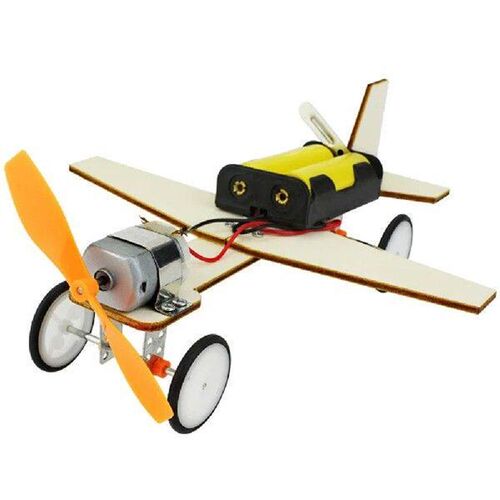 Wood Aircraft Scientific Experiment Toy Technology Toys DIY