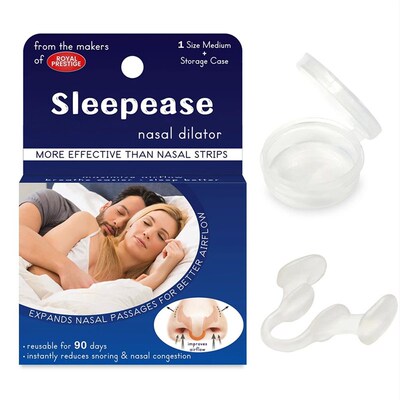 Nose Dilator Nasal Silicone Nose Clip Anti Snoring Easy Brea