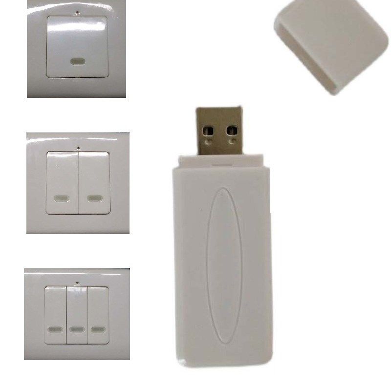 USB无线遥控键盘回车空格快捷键自定义按键密码提词定制