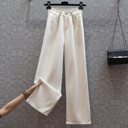 Autumn Spring Jeans Women Denim Pant  Vintage Straight Trous