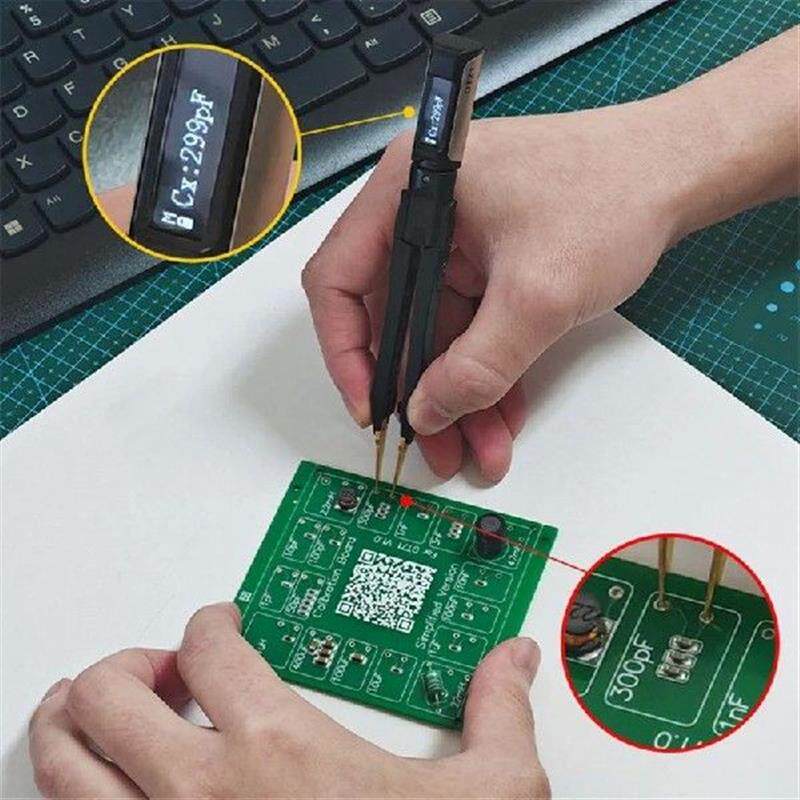 DT71 Calibration Board Capacitance And Inductance Test - 实物图