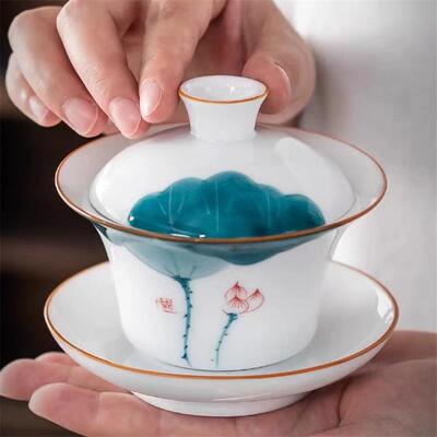 Porcelain Tea Cups ChaZhan Teacup Ceramic Single Cup