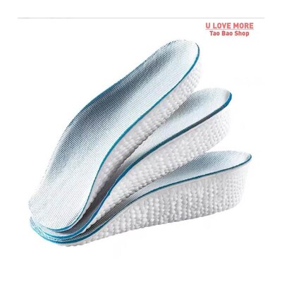 Height Increase Insoles for Men Women Shoes Flat Feet Arch S