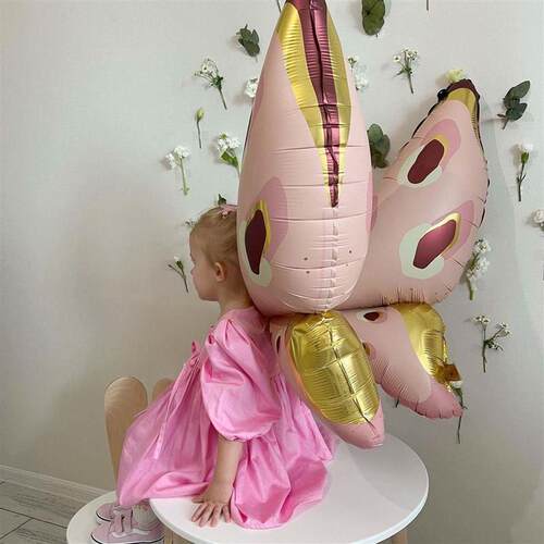 Packaged butterfly wing balloons Childrens toys float empty