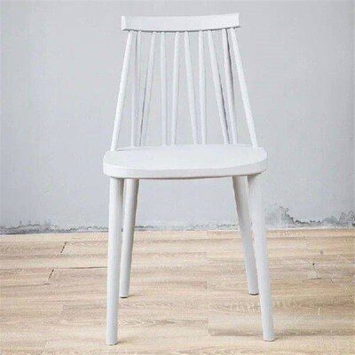 Nordic chair modern minimalist lazy plastic back stool