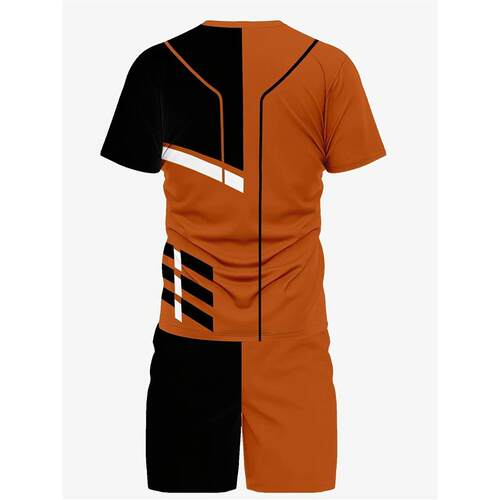 The 2025 summer new mens suit 3D printed is comfortable, ca
