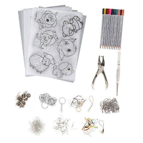 18Pcs Heat Shrink Sheets Art Supplies Shrink Paper Crafts