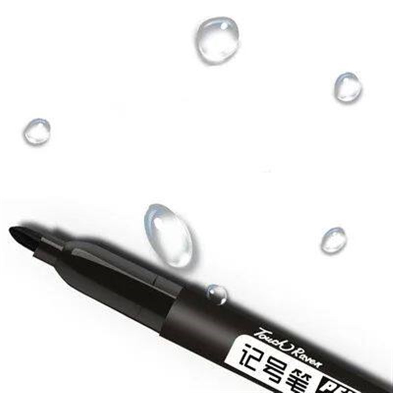 9 Pcs/Set Permanent Marker Pen Fine Point Waterproof Ink Thi图片
