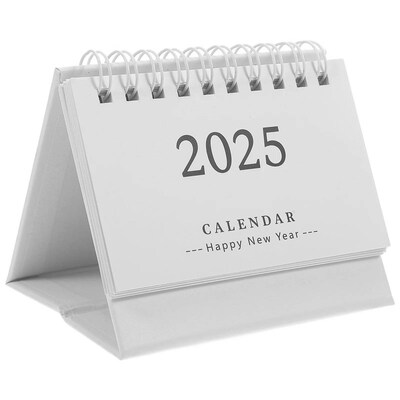 Mini Desk Calendar Small Standing Daily Note Paper Monthly P