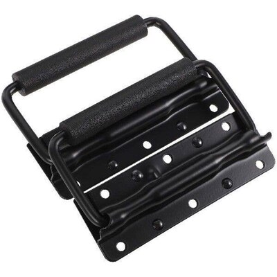 2 Pcs Fence Brackets Spring Folding Handle Case Loaded for