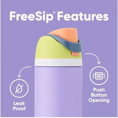 Owala Insulated Stainless Steel Water Bottle with Straw, BPA