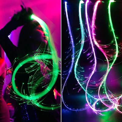 Disco Dance Whip Party Led Fiber Optic Dancing Whips