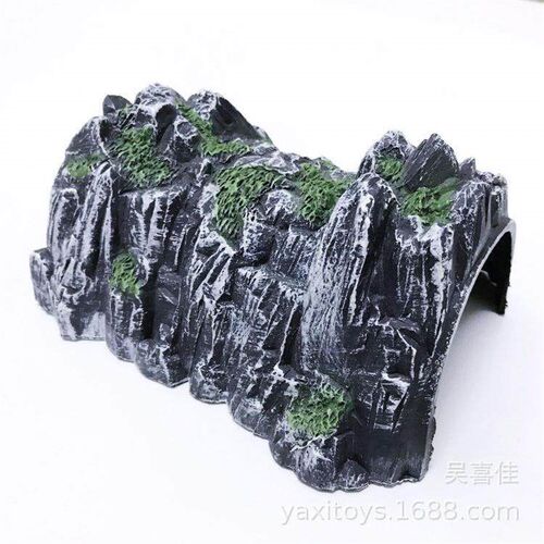 1pc Plastc Rockery Tunnel Track Tran Slot 1:87 Scale Model