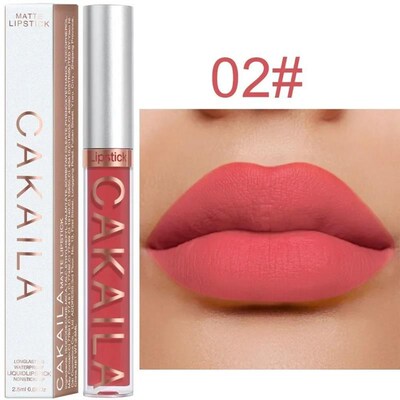 Waterproof Liquid Lipsticks Lip Makeup Matte Velvet Lipstick