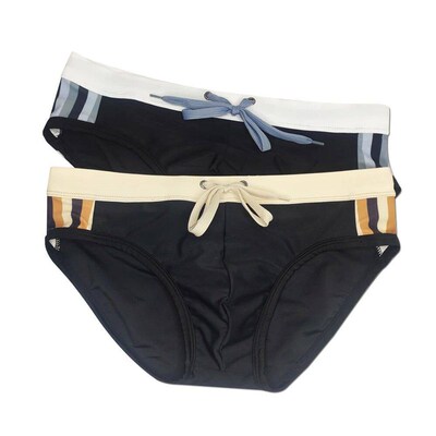 Mens Swim suit Wear Briefs Swimming Push-Up Sexy hombre Bik