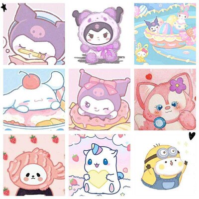 newCartoon Painting By Numbers Color Picture DIY Kids Child