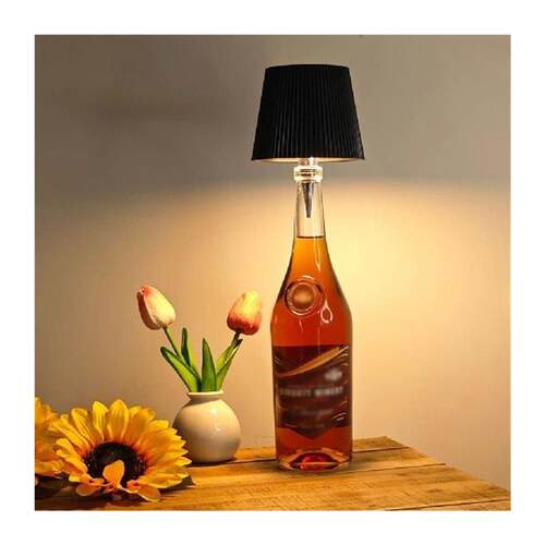 Wireless Bottle Lamp Portable Bottle Light Head with Remote