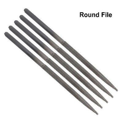 Comprehensive 5pcs Pneumatic File Set for Hobbyists Working