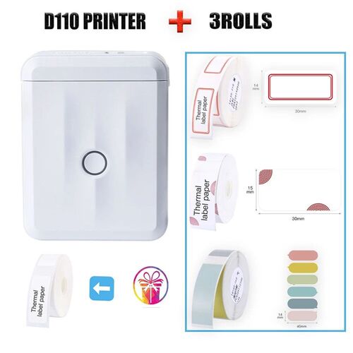 Niimbot Thermal Label Printer Desktop Convenient and Clearin