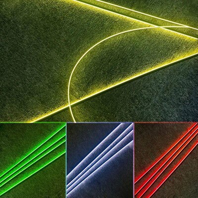 18 in 1 Ambient Light For Car Interior 64 Color Breathe Dash