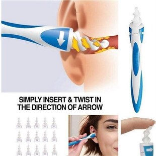 Removal pick Smart Earwax Ear Cleaner Spiral Swab Soft