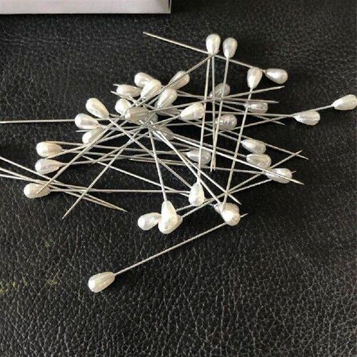 288 Pcs Dressmaker Pins Water Drop Bead Needle Wedding